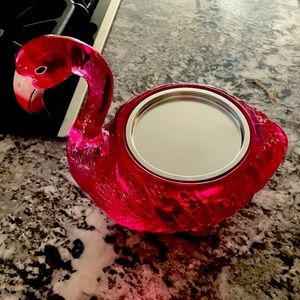 Pink flamingo bought from Bed Bath and Works, practically brand new